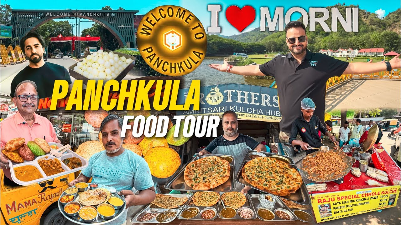 Ep - 4 Panchkula Haryana Street Food | Best Breakfast in Panchkula |  Panchkula Tourist Places