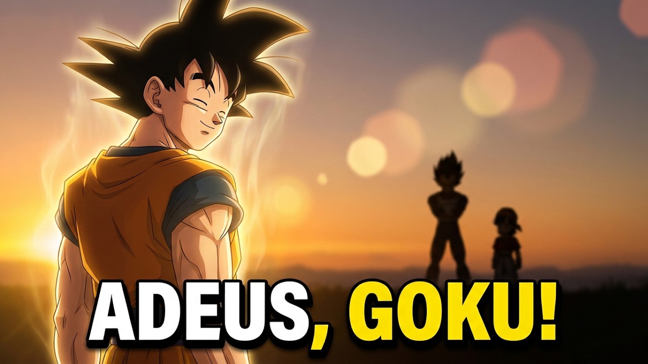 A despedida EMOCIONANTE de Goku aos seus amigos - Dragon Ball GT
