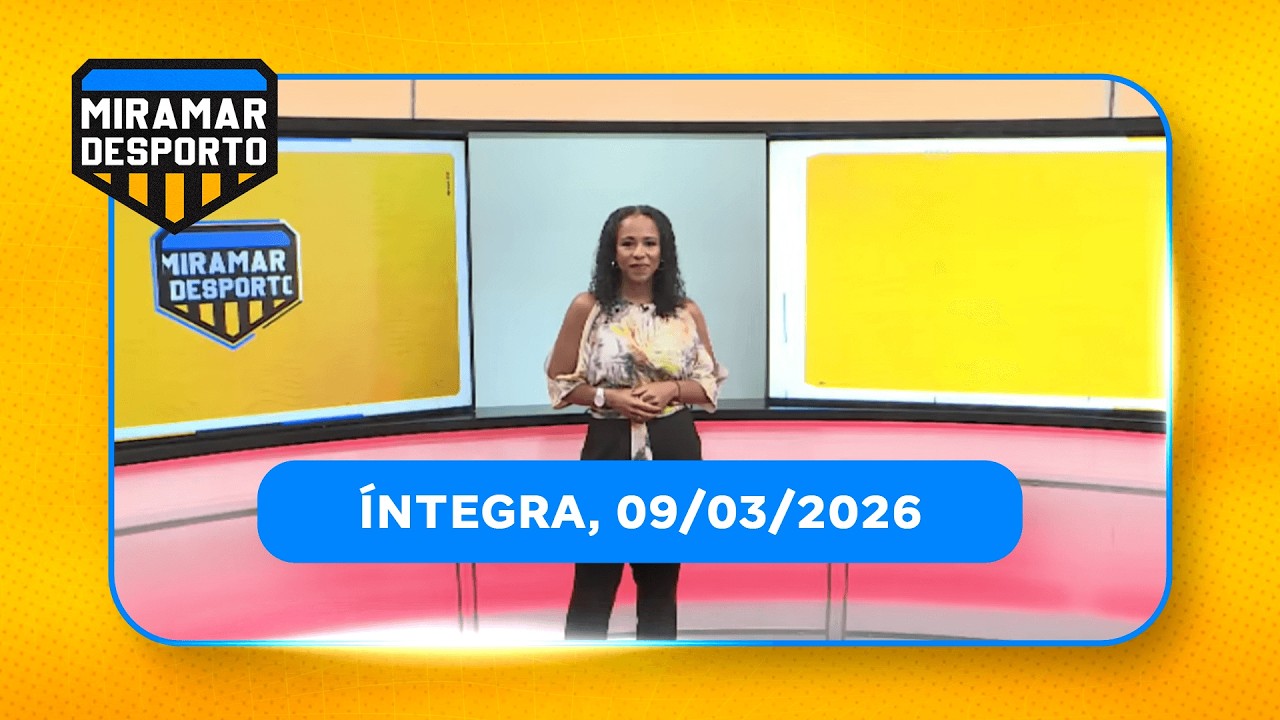 Assista Na íntegra o Miramar Desporto | 09/03/2026