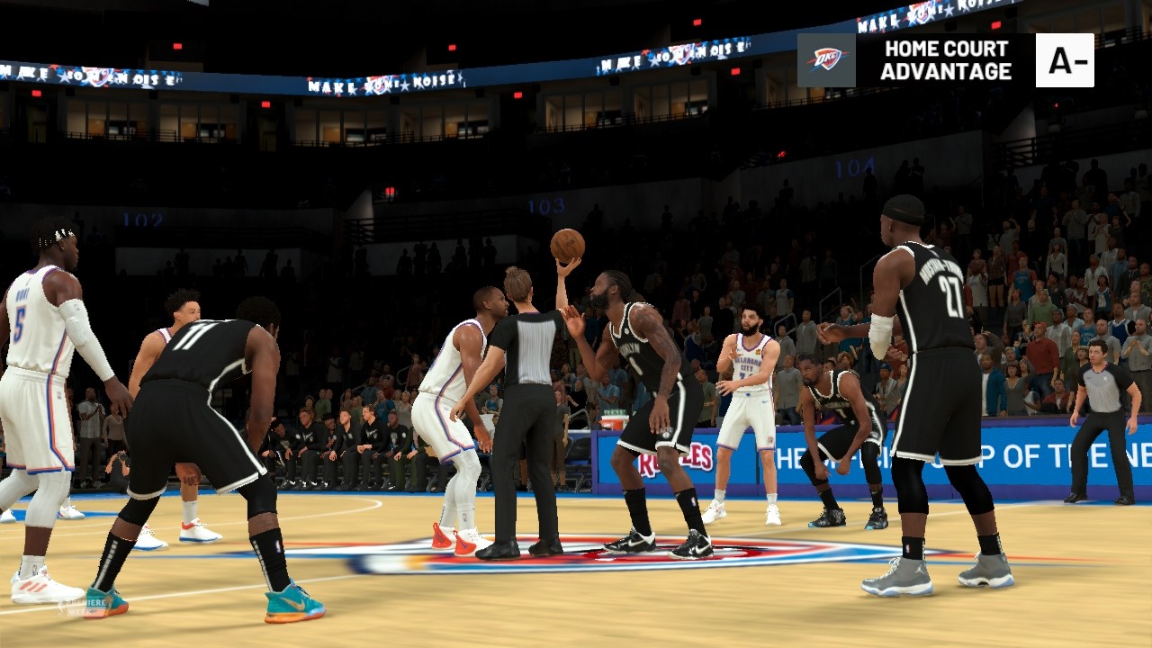 NBA 2K21 Nets V Thunder