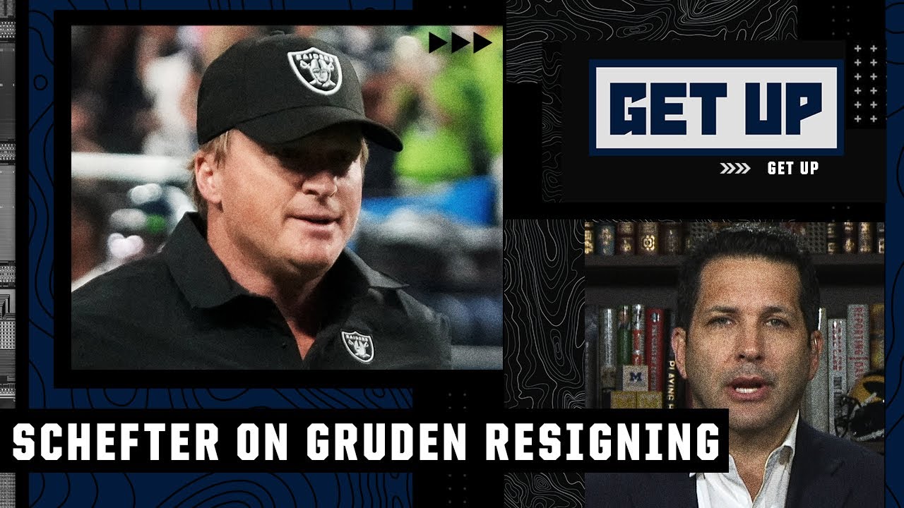 Adam Schefter explains the details that led to Jon Gruden resigning | Get Up