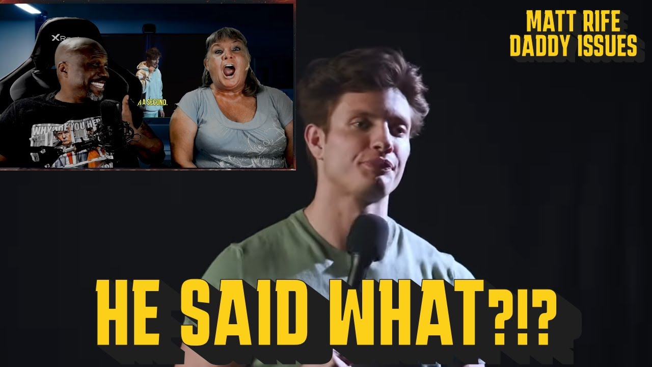 He says EXACTLY what I'm thinking! Matt Rife Daddy issues reaction