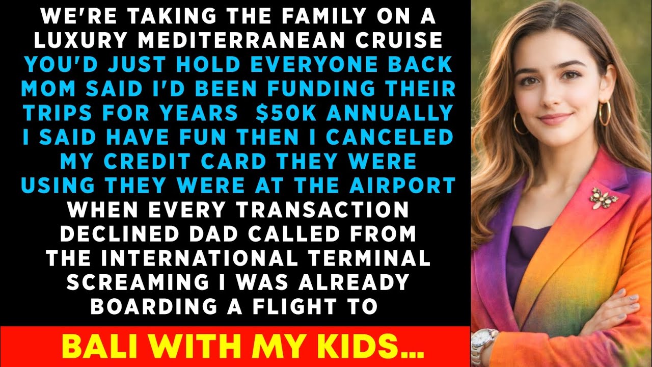 We're Taking The Family On A Luxury Mediterranean Cruise - You'd Just Hold Everyone, Mom Said..