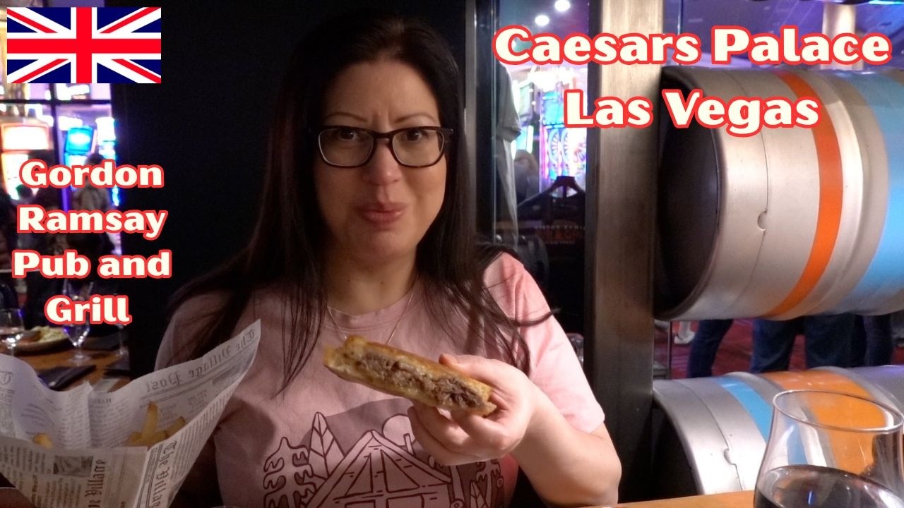 Обзор паба и гриль-ресторана Гордона Рамзи в отеле Caesars Las Vegas.