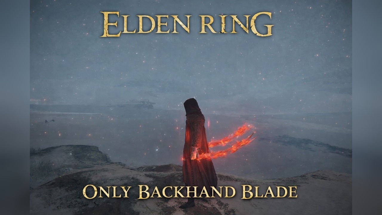 This Might be the BEST Dex Weapon in Elden Ring | ONLY Backhand Blade