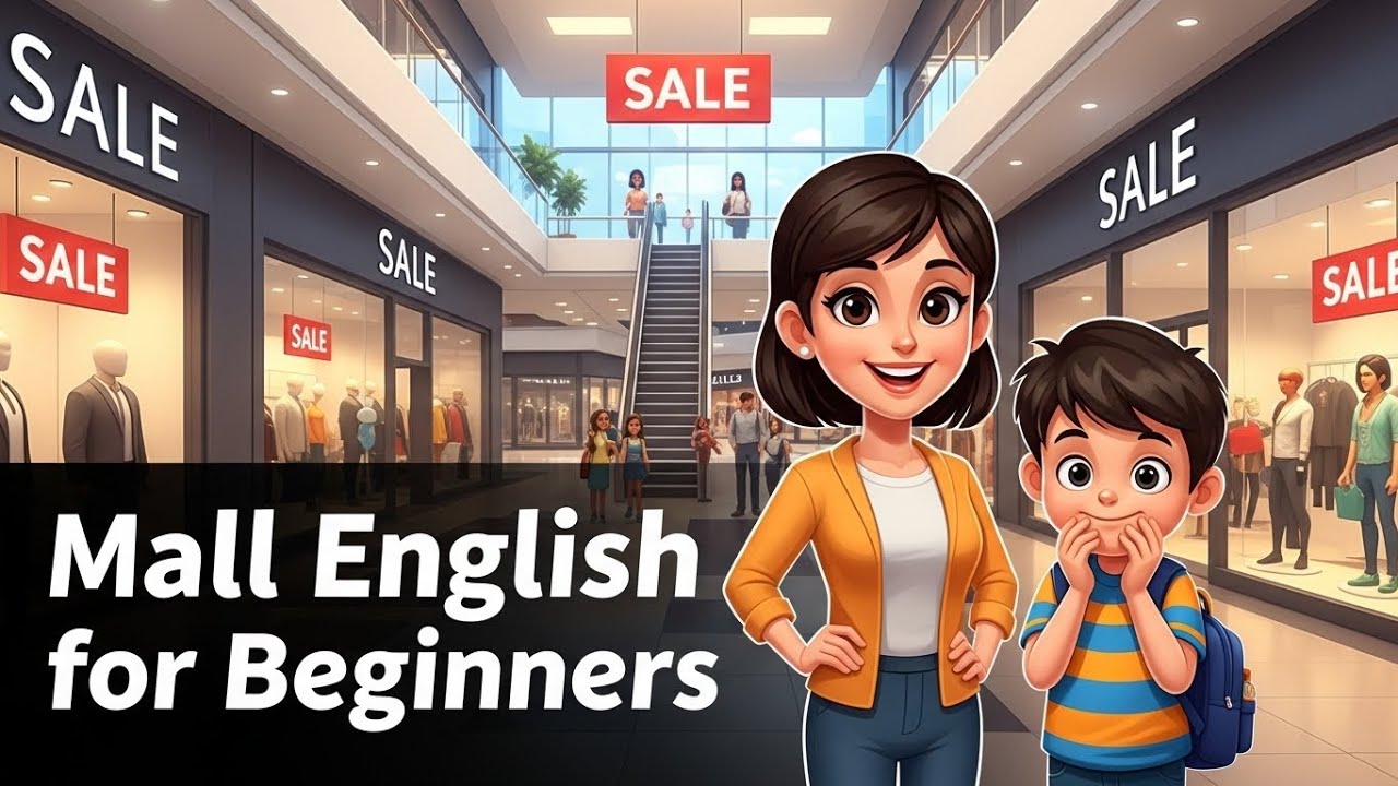 Real Mall Conversations in English | Follow and Speak with Hana & Lam