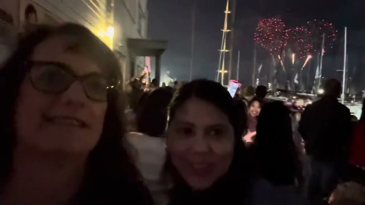 New year 2025 | Fire works in Tasmania | Hobart | New year Celebration