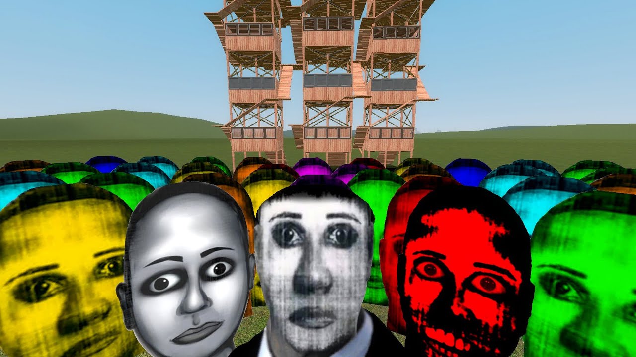 Selene Delgado Family Vs Towers In Garry's Mod! (Park 71)
