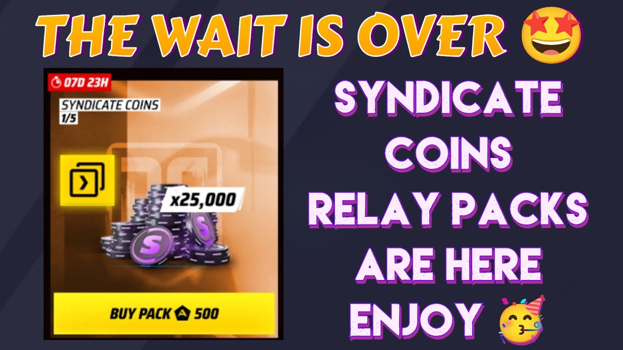 Asphalt Legends - SYNDICATE COINS Relay Packs are Here | Enjoy!! 🥳 Drive Syndicate 12