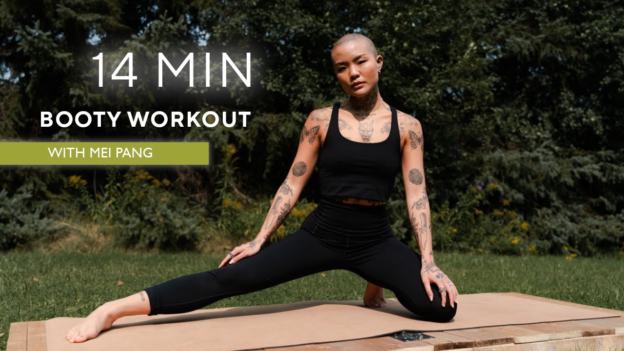 14 MIN- Booty Workout with Mei Pang// No Equipment