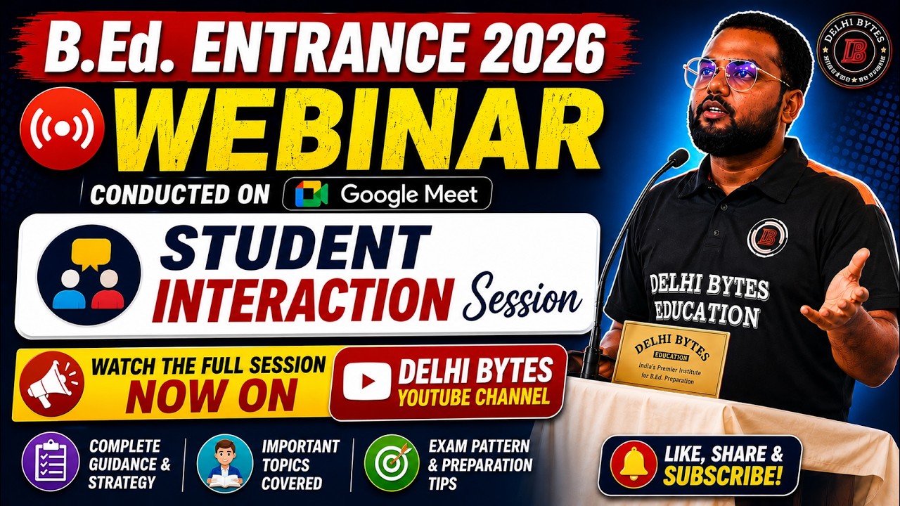 Student Interaction on B.Ed. Admission 2026 || DU, IP, JMI, BHU & NCERT RIE BED
