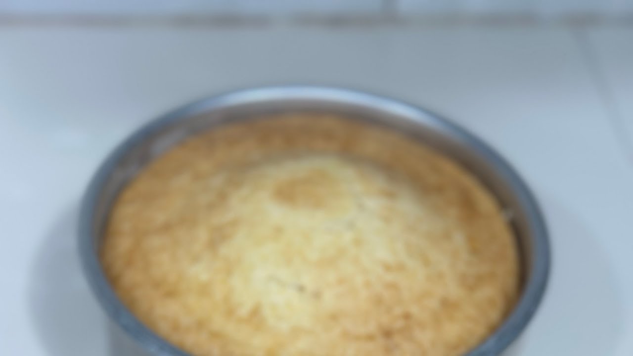 3 Pound / 1.5 Kg Eggless Vanilla Sponge Cake | Free Live Baking Class 🎂