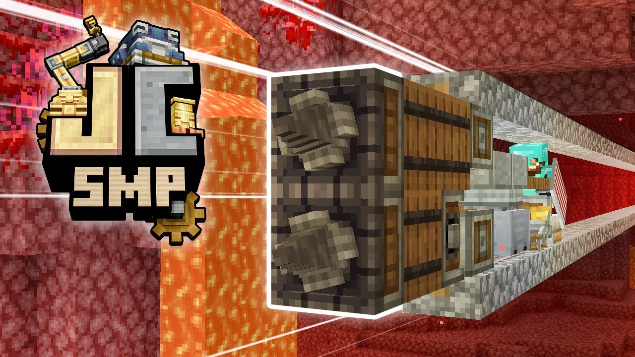 Just Create SMP EP11 Nether Auto Bridger Create Contraption & Meat Market
