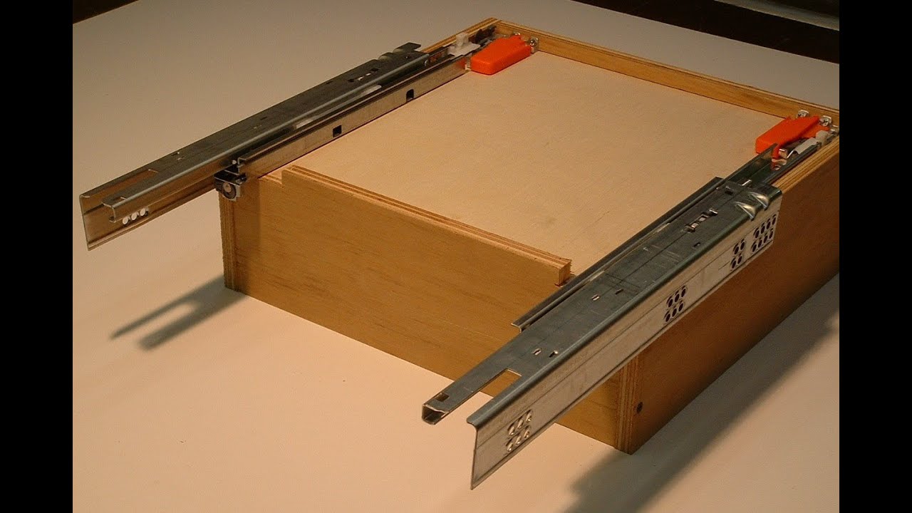 Как установить направляющие для ящиков Blum Tandem