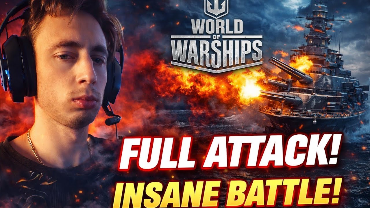 🚢 WORLD OF WARSHIPS – FULL ATTACK! INSANE BATTLE! 💥