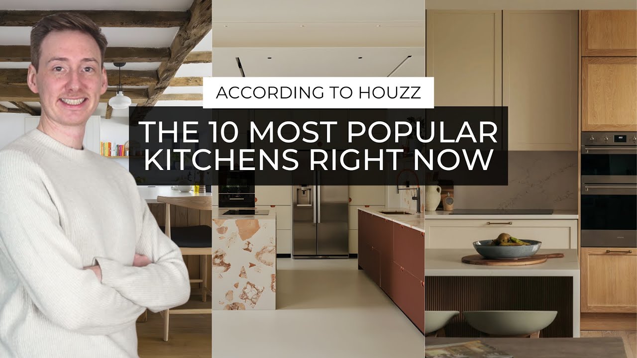 10 самых популярных кухонь на данный момент! (По данным Houzz)