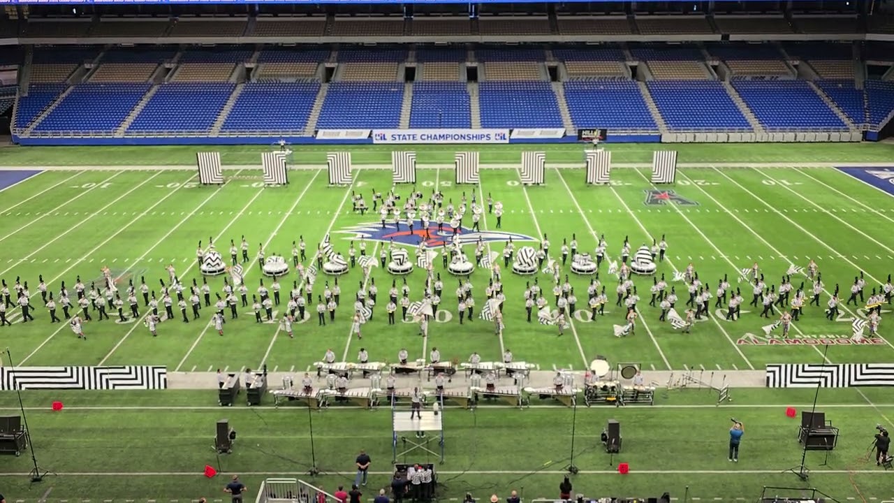 Tomball Memorial RBB - 2024 UIL State 6A marching band prelims - Feast for the Eyes