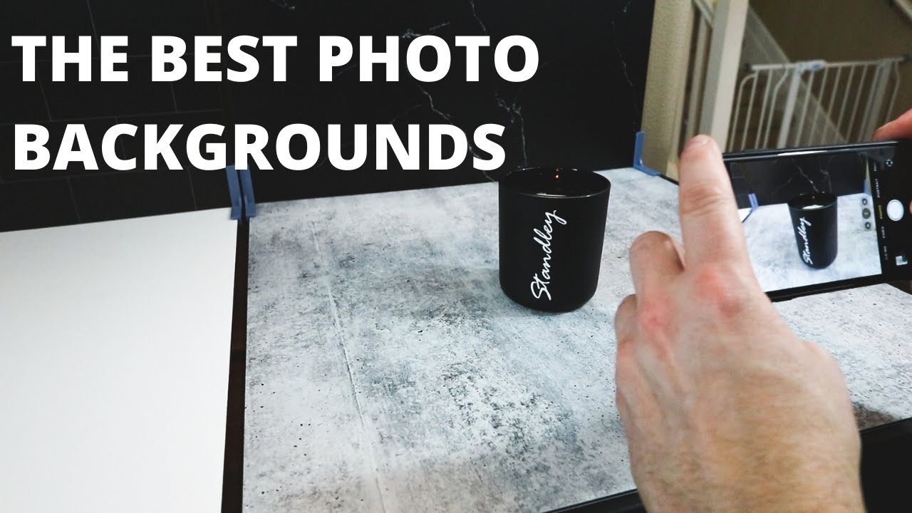 THE BEST PHOTO BACKGROUNDS: Creating better candle photos with Replica Surfaces @replicasurfaces