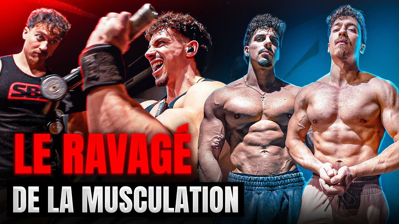 S&eacute;ance MUSCULATION avec ce BODYBUILDER RAVAG&Eacute; (on s'est d&eacute;truits les pecs)