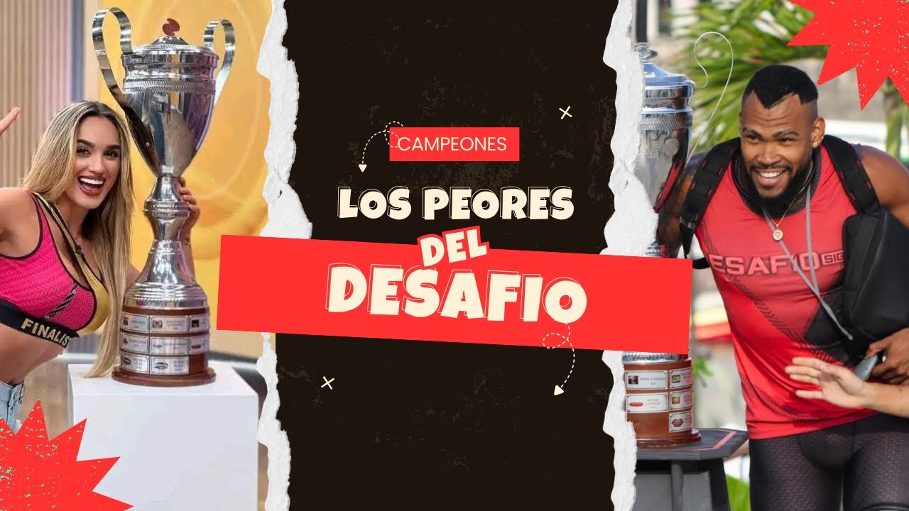 ¡TOP 5 LOS PEORES GANADORES en la historia del DESAFÍO! 😱 Campeones que NO convencieron a nadie