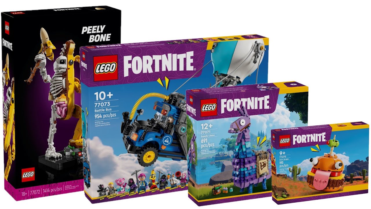 All LEGO Fortnite sets 2024 Compilation/Collection Speed Build
