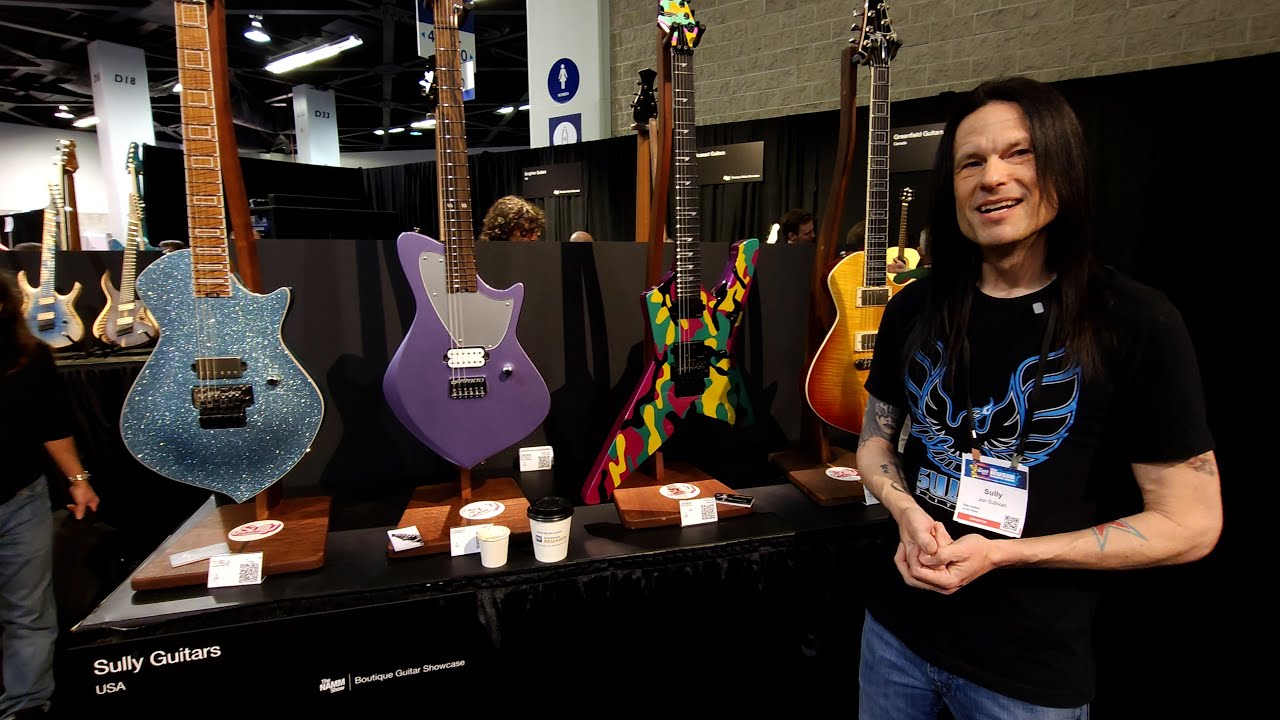 The 2025 Sully Guitars Lineup for #namm2025