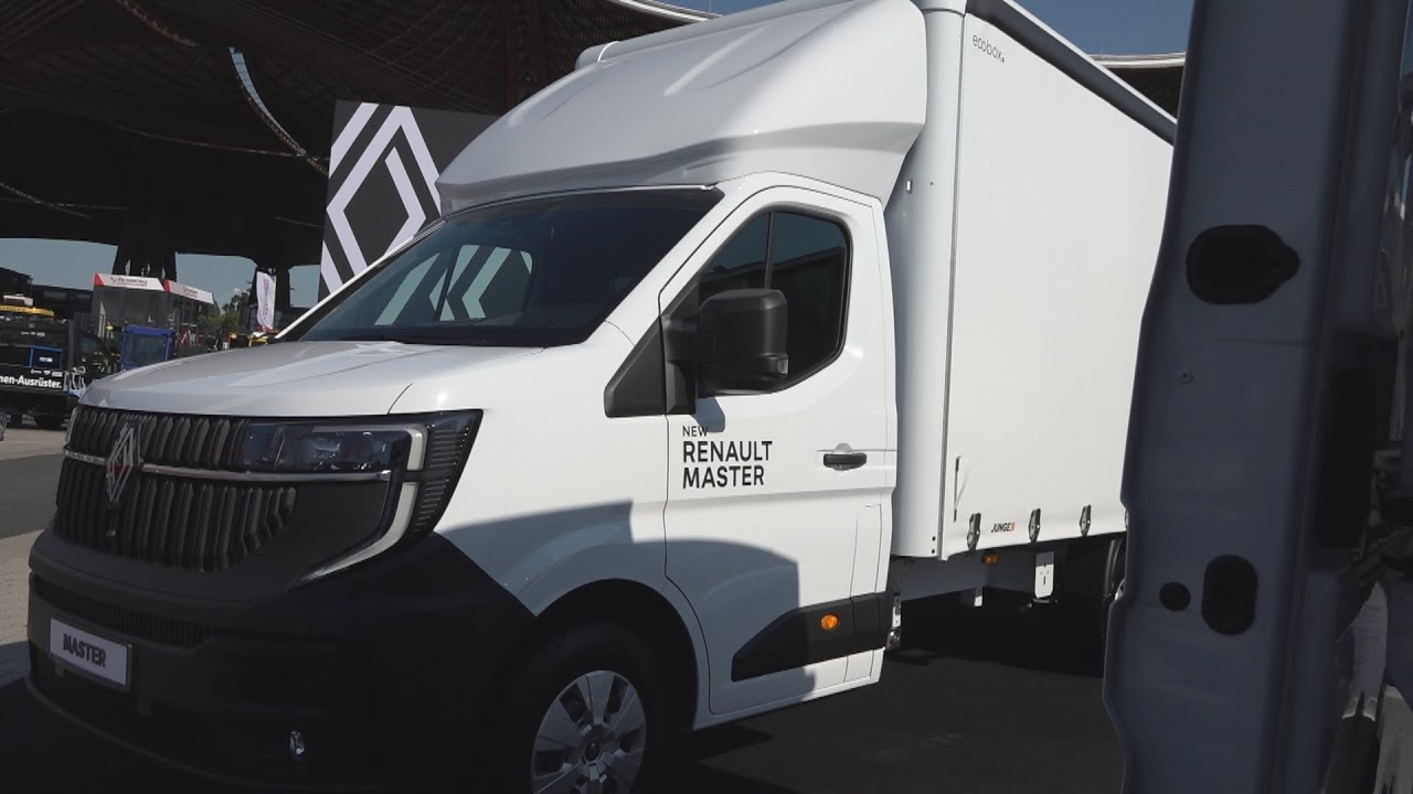 Экстерьер и интерьер грузовика Renault Master Advance L3H1 Blue dCi 170 Junge (2025).