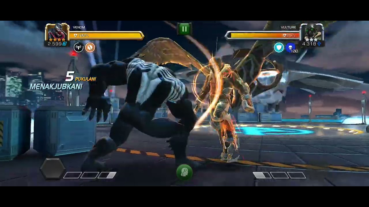 ☆4 Venom & Lady Deathstrike otw raih gelar Sang Penakluk (Marvel Contest Of Champions) BABAK 4 BAB 2