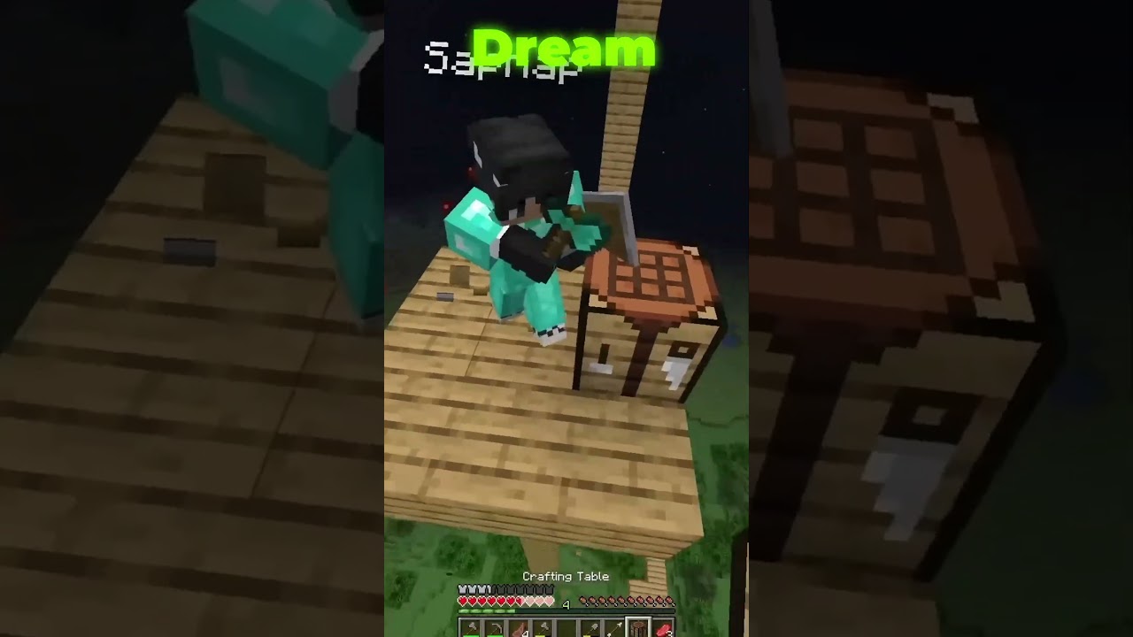 I recreated dream famous boat clutch #minecraft #best #gaming #manhunter #memes #survival #dreamsmp