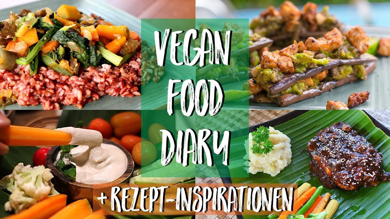 WHAT I EAT - VEGAN FOOD DIARY mit Rezept-Inspirationen ♥ Bali Vlog