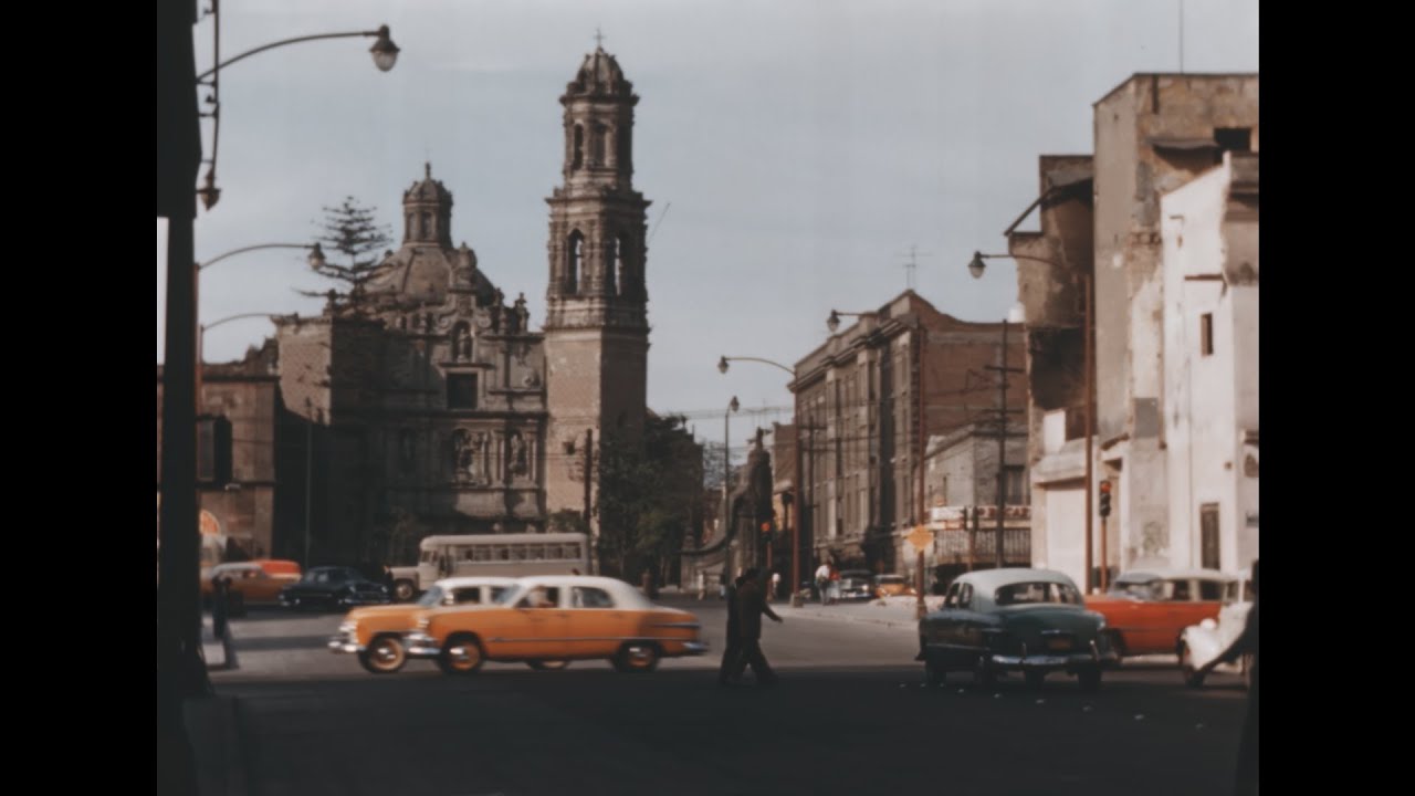 Mexico City 1957 archive footage