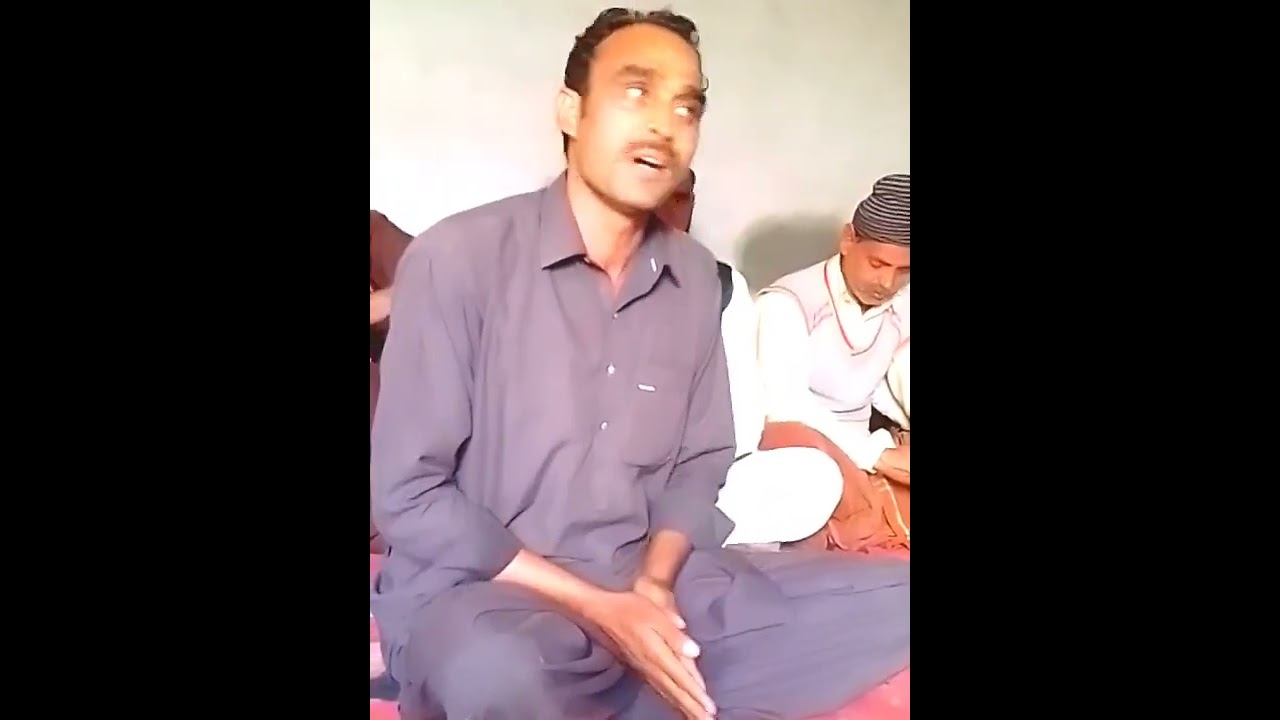 عمر حیات رضوان آف سلانوالی ان کی وفات پر تعزیتی مشاعرہ پنجابی شاعر جاوید کیف۔