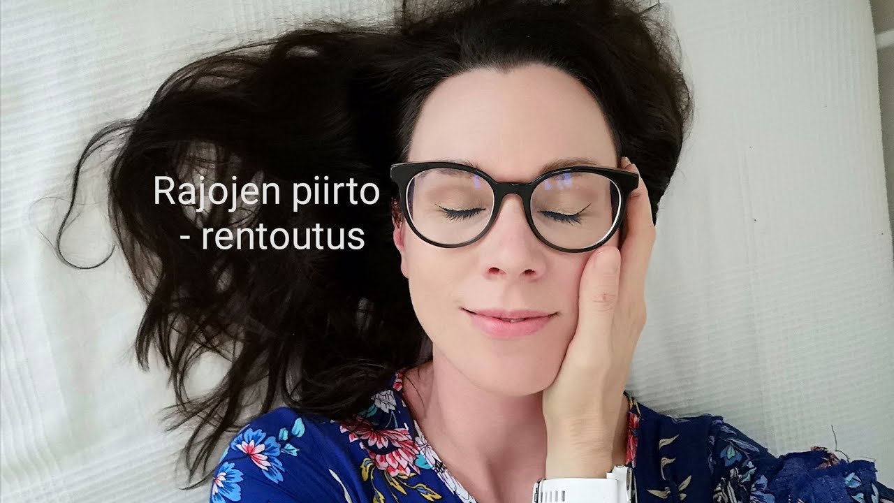 ASMR SUOMI / Rajojen piirto -rentoutus
