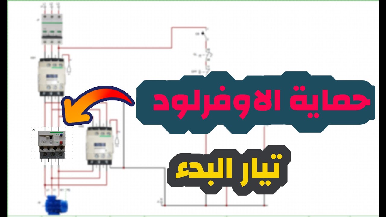 حماية الاوفرد والدائرة بشكل عام من تيار البدء العالي/كورس كلاسيك كنترول
