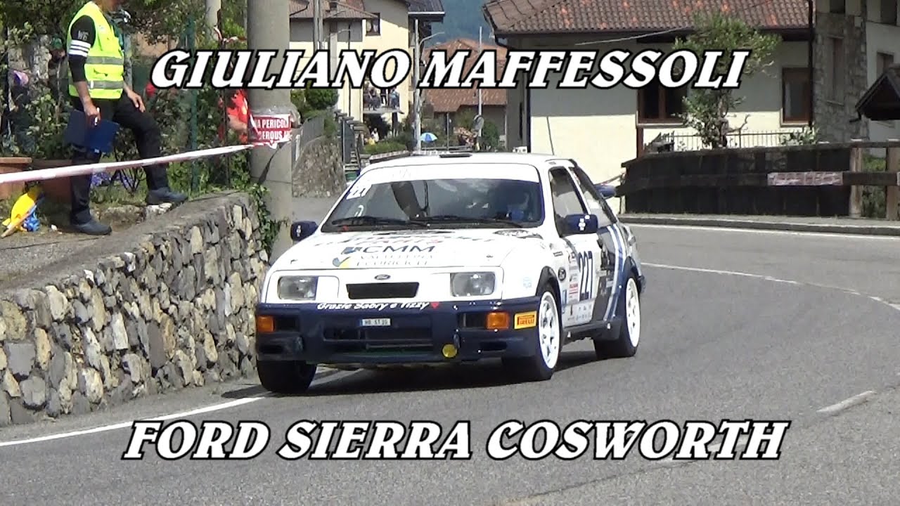 SALITA TROFEO VALLECAMONICA 2025 | GIULIANO MAFFESSOLI | FORD SIERRA COSWORTH | BY BELLUNOVIDEO