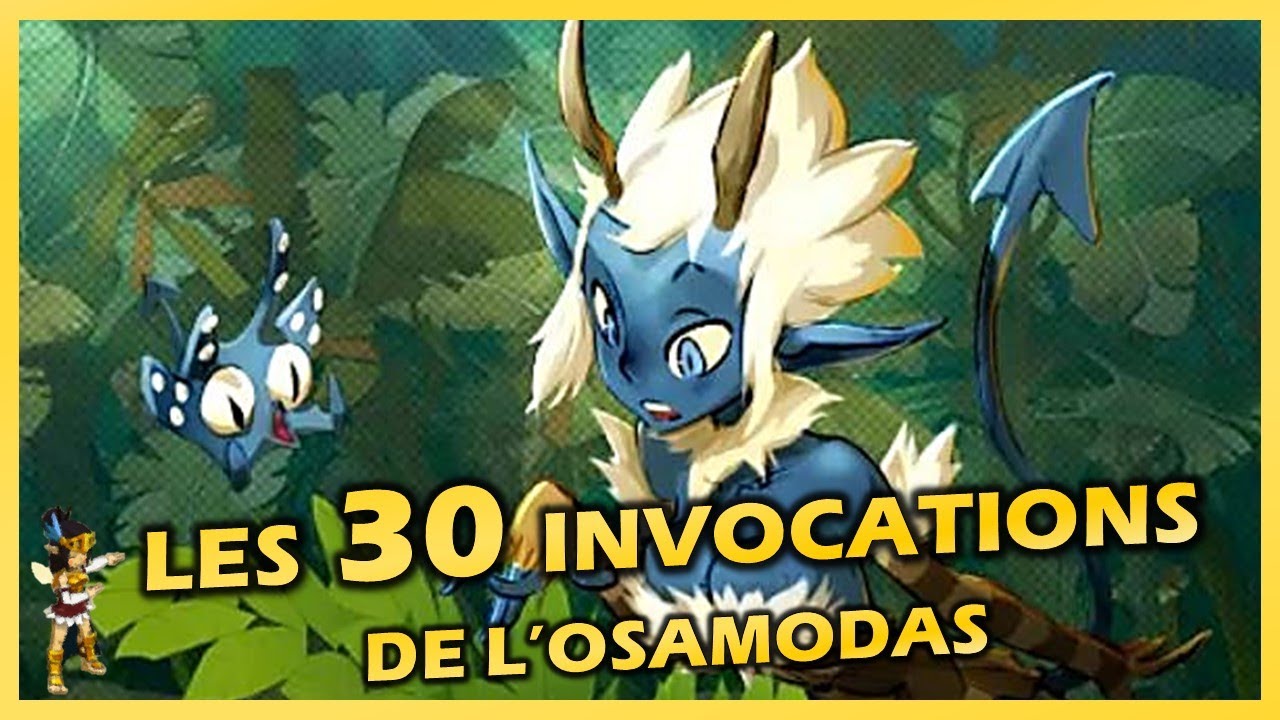 WAKFU - Les 30 INVOCATIONS de l'Osamodas !! 🐰🐥🐑 (ANALYSE)