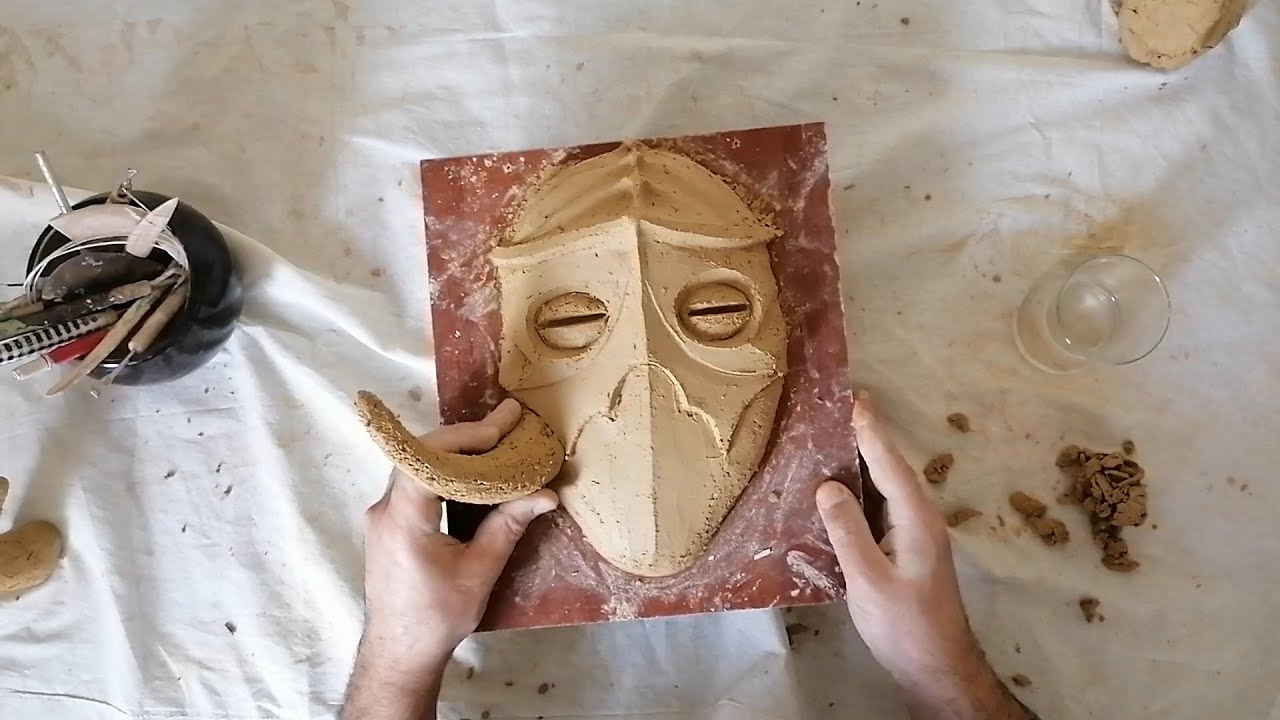 Seramik Mask Yapımı / Seramik Maske Nasıl Yapılır ? / Ceramic Mask Making
