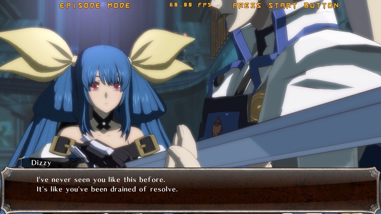 GUILTY GEAR Xrd REV 2 Dizzy story (MANIAC)