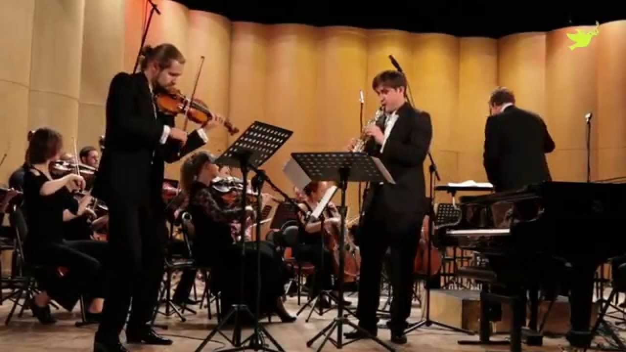 J.S.Bach. Concerto for violin, oboe and strings. (Arr. for soprano saxophone)