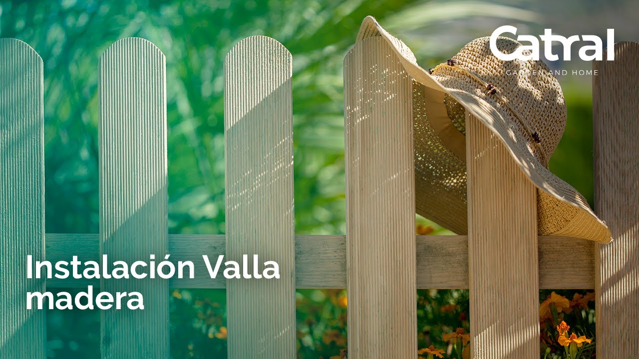 Cómo instalar una valla de madera en tu jardín | CATRAL GARDEN DIY