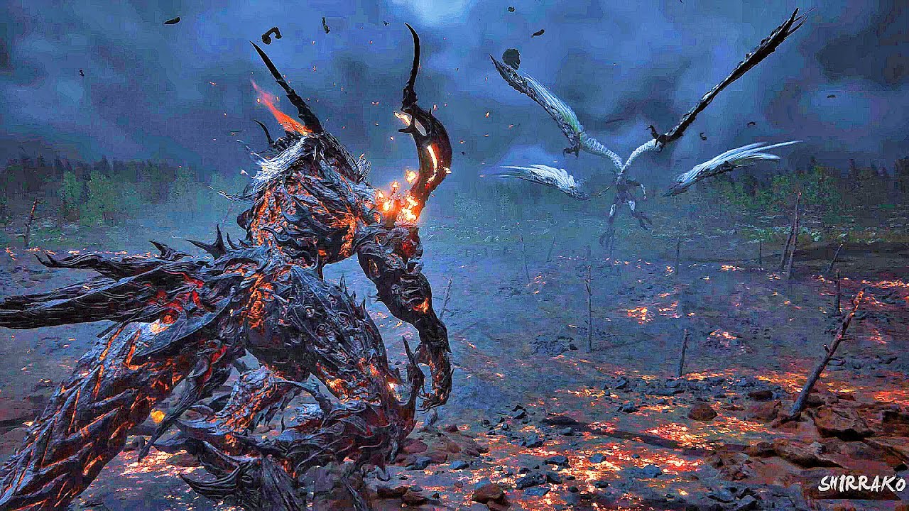 Ifrit vs. Garuda Fight Scene (Final Fantasy XVI) 4K ULTRA HD Eikons Cinematic