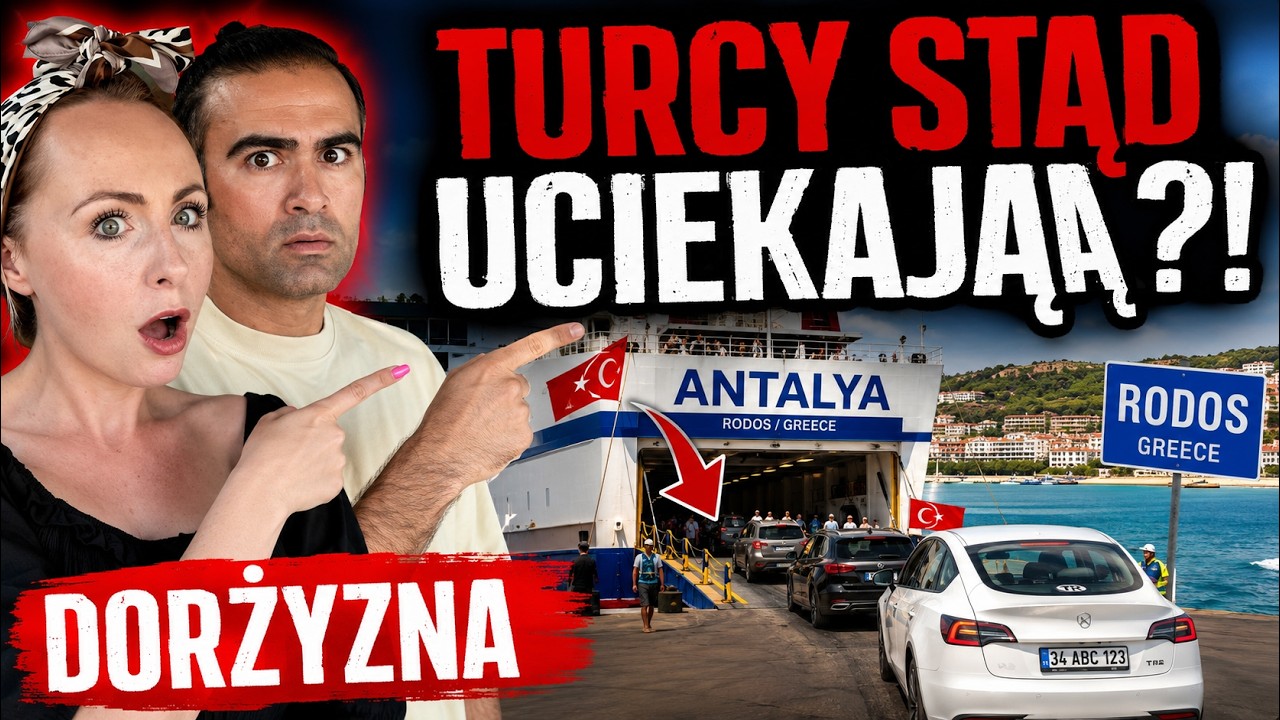 UCIEKAJĄ Z TURCJI DO EUROPY BO U WAS TAK TANIO I TAK ŁATWO... KAŻDY MA IPHONE'A 😂