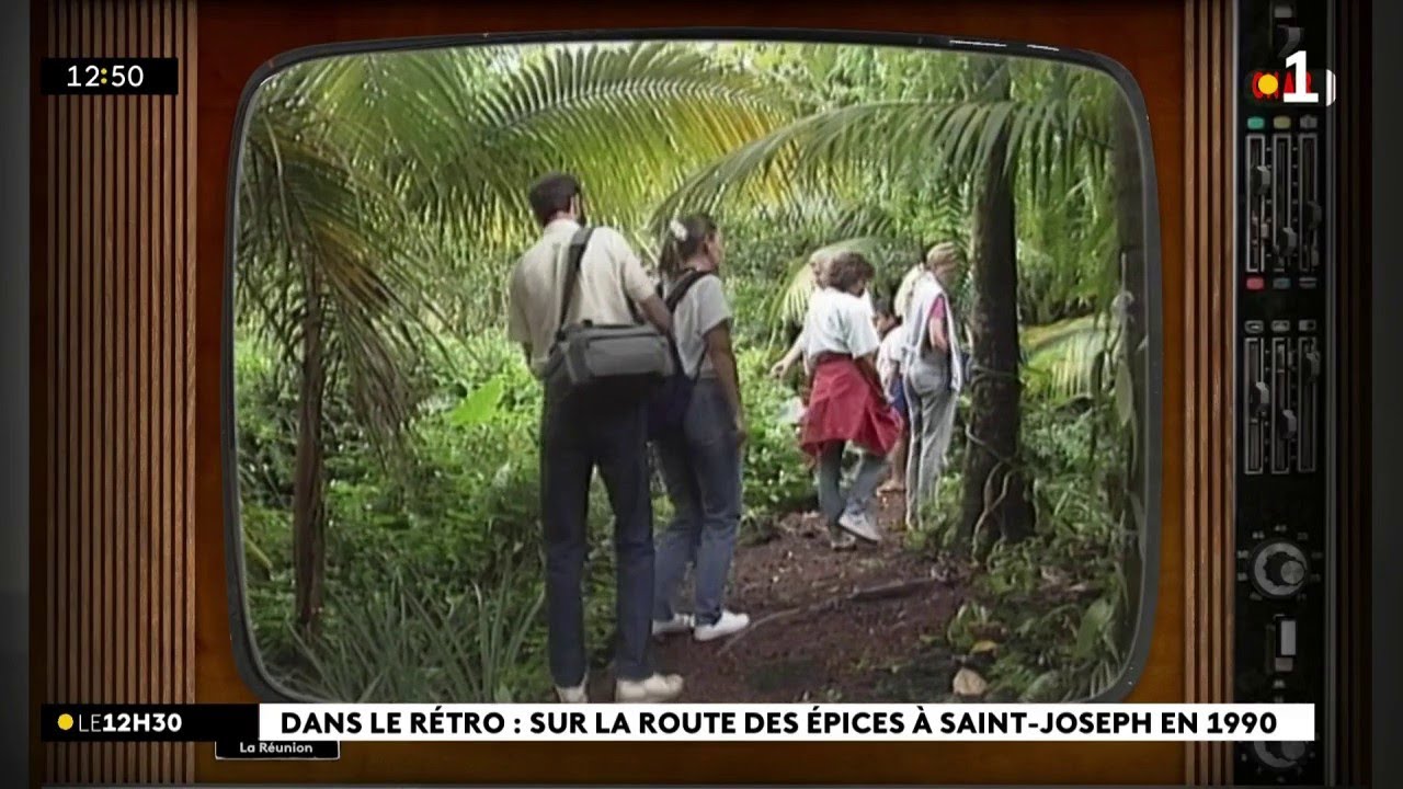 Dan le rétro vous emmène au jardin des épices de Saint-Philippe en 1990