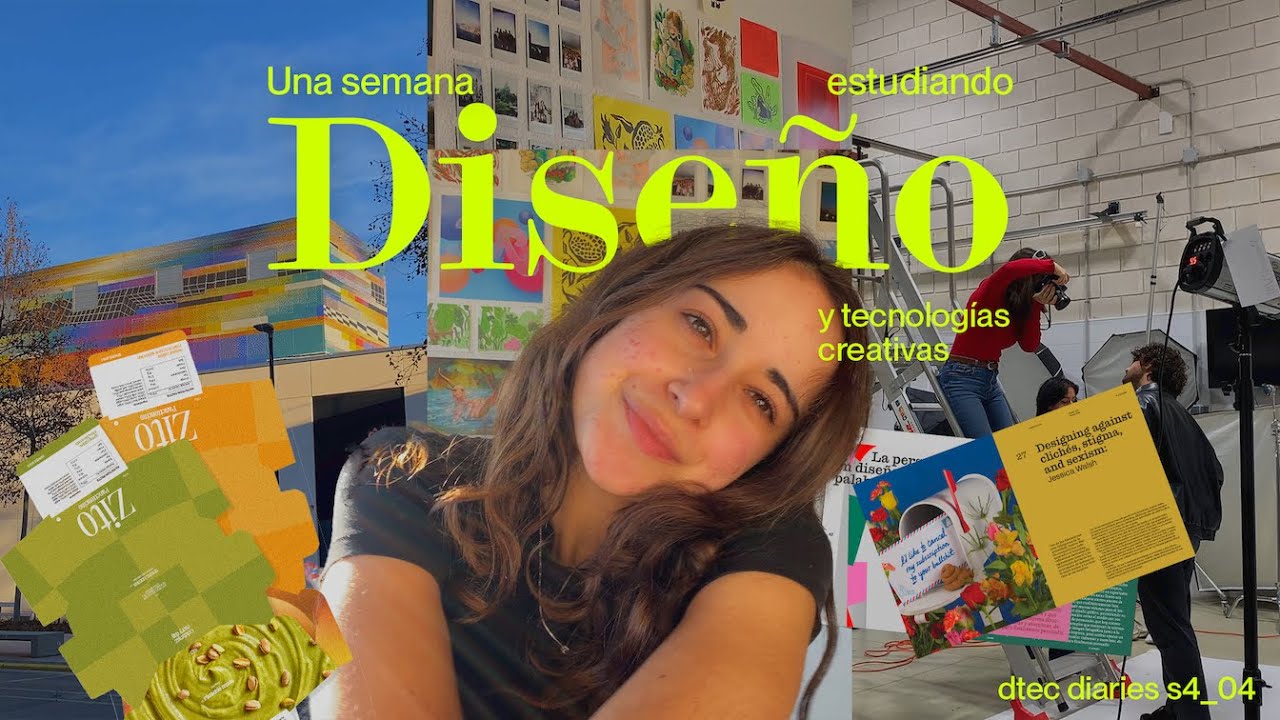 Una semana estudiando Diseño y Tecnologías Creativas | dtec diaries IV.IV| #universityvlog🎄❄️