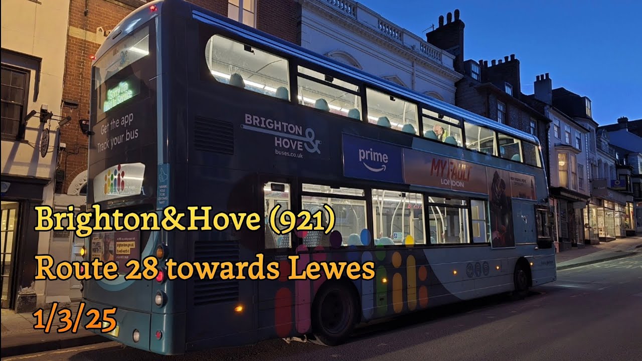 B&H Regency 28! Wrightbus Streetdeck Daimler OM934 5.1L/Voith BX15 OMT (921)