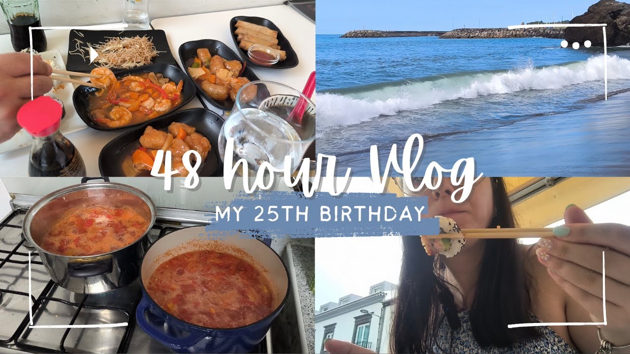 My Birthday! Going to Vinha d'Areia Beach and Making Canned Tomato Pure!