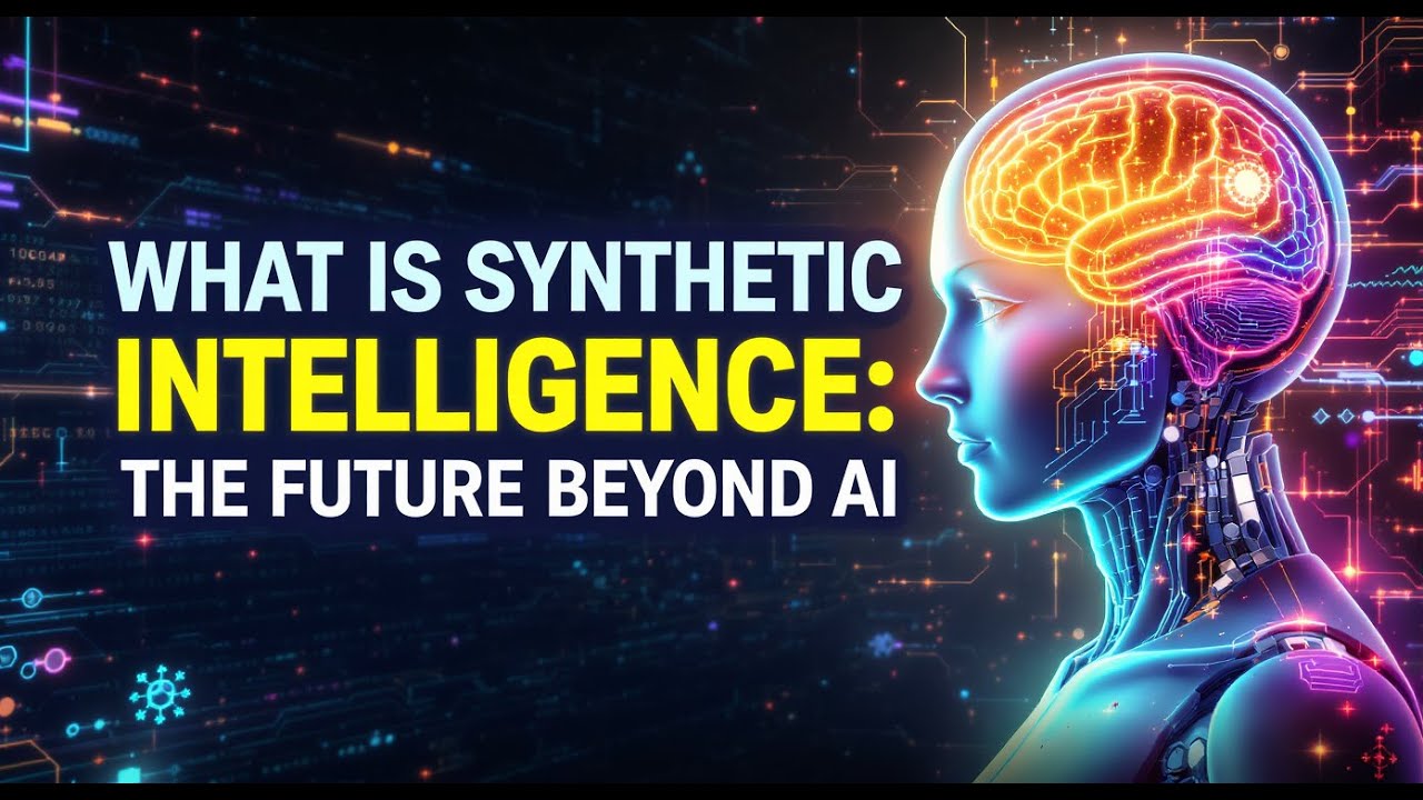 Artificial Intelligence (AI) vs Synthetic Intelligence (SI) 🤖| Future of Technology, Jobs & Humanity