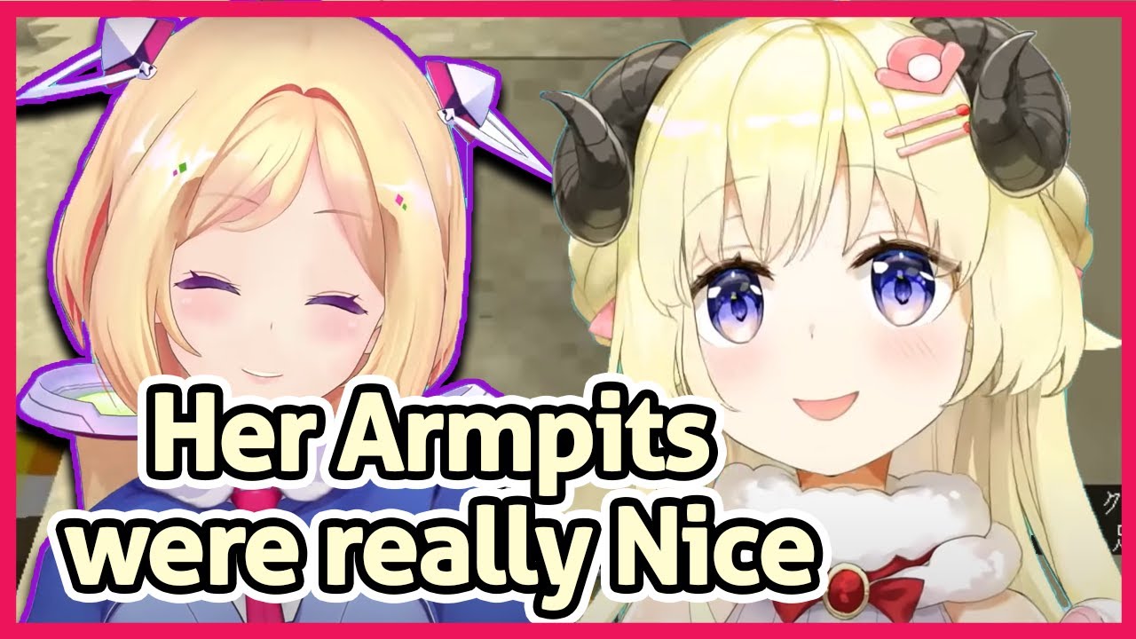Watame & AkiRose snuggling on Coco's Bed