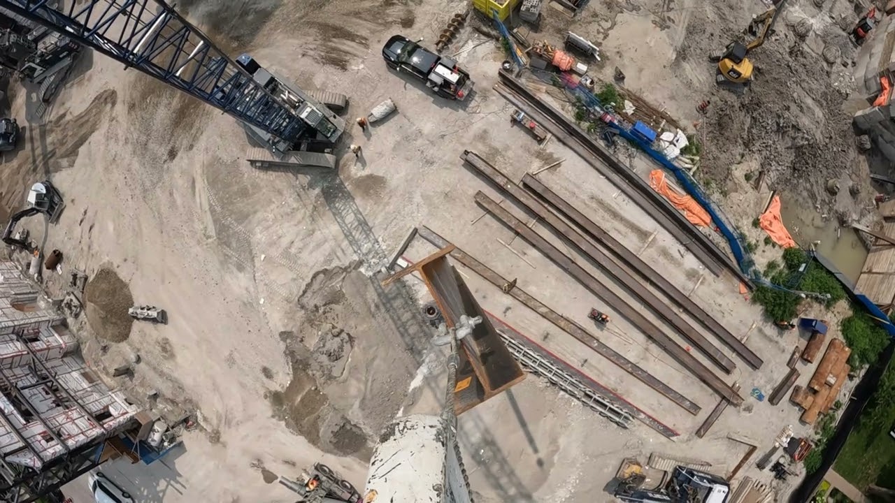 Vertical Drilling on Bloor Street, Toronto