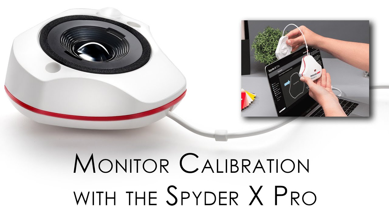 Калибровка монитора с помощью Spyder X Pro